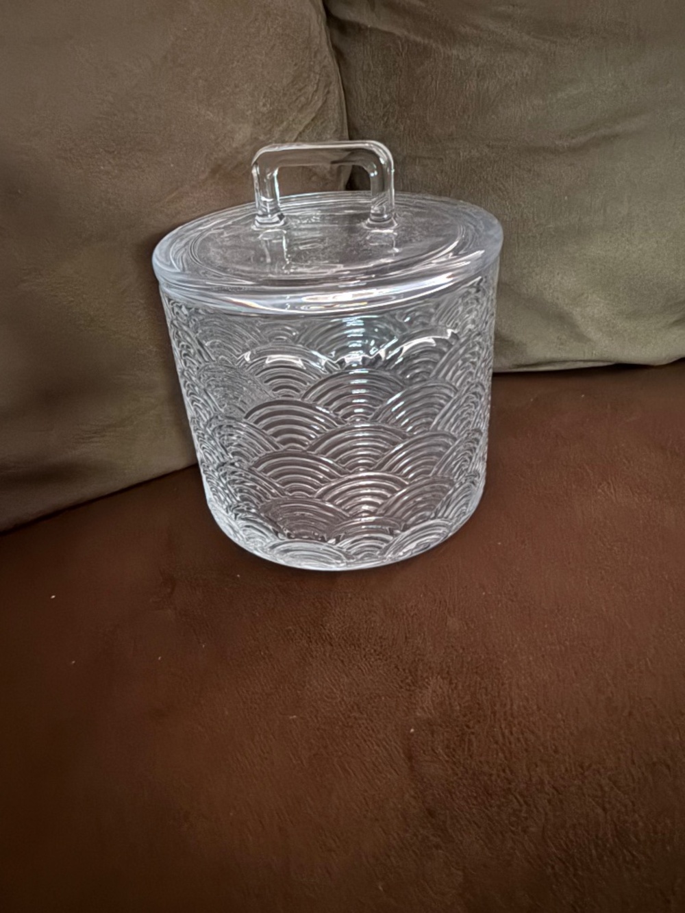 Glass canister - Picture 1 of 4